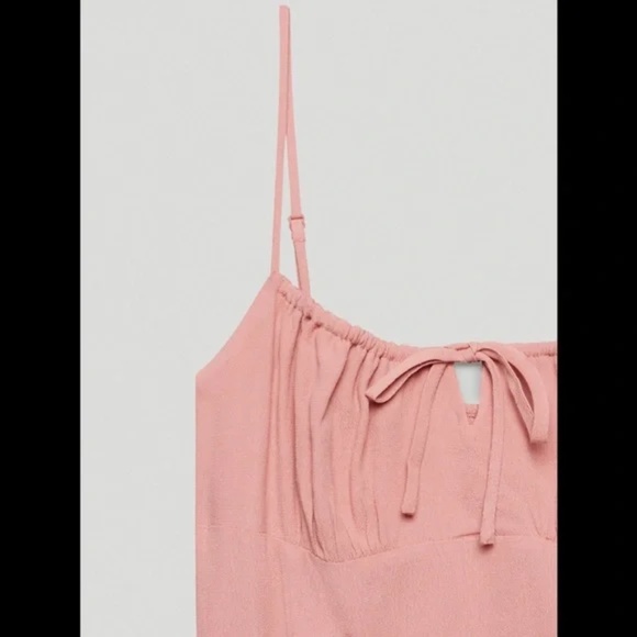 Aritzia Pink Bellow Dress - Picture 4 of 5